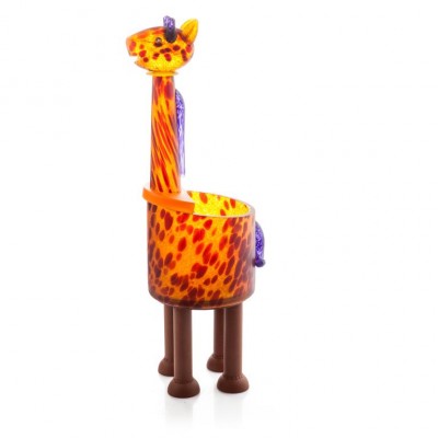 Borowski Giraffe Bowl, Amber (24-03-86)