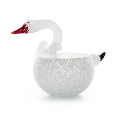 Borowski Cygnet Bowl, White (24-04-60)