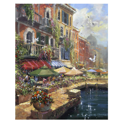 Stroll Along the Marketplace by James Coleman
