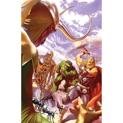 Larger Than Life: Avengers #1 Deluxe Canvas by Alex Ross (Regular)