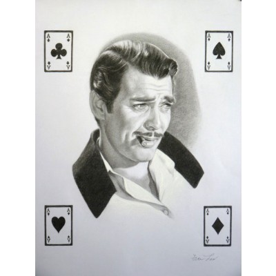 Four Aces--Rhett Butler by Fran Lew