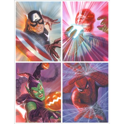 Marvelocity: Heroes and Foes by Alex Ross