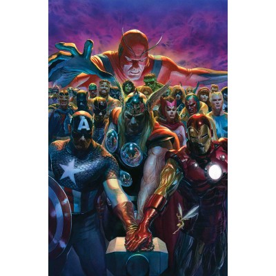 Avengers 700 by Alex Ross (Lithograph)