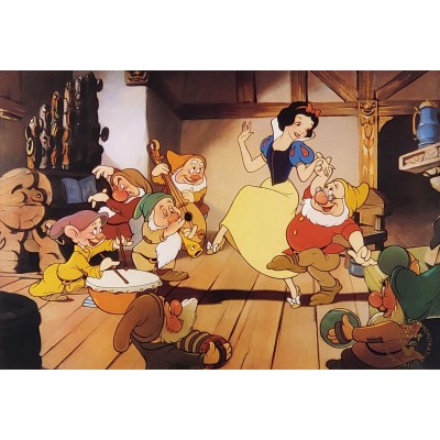 Snow White and the Seven Dwarfs Commemorative Lithograph