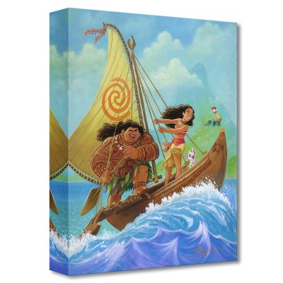 Treasures on Canvas: Moana Knows the Way by Tim Rogerson