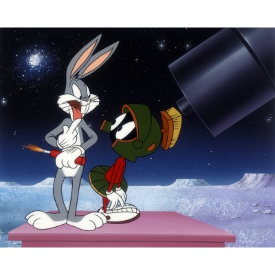 Bugs and Marvin the Martian