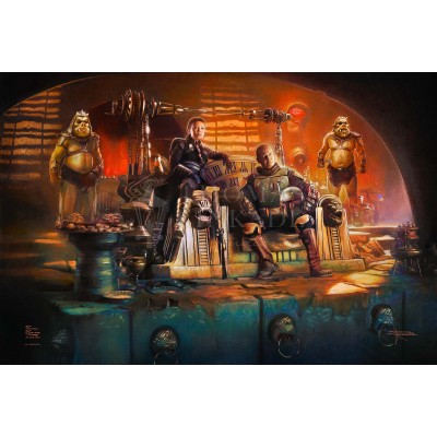 The Book Of Boba Fett - A New Beginning by Thomas Kinkade Studios