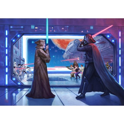 Obi-Wan's Final Battle by Thomas Kinkade Studios