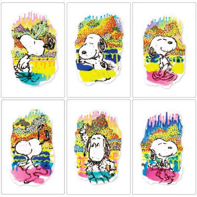 Water Lilies Series Suite: Matched-Numbered Suite of Six by Tom Everhart (Arabic)