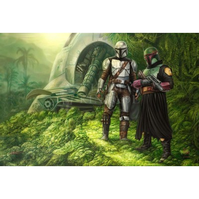 The Mandalorian - Brothers in Arms by Thomas Kinkade Studios