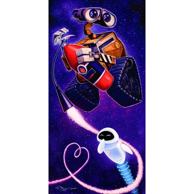 Wall•E and Eve by Tim Rogerson