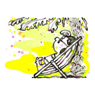 Beneath the Palms: The Chocolate Vanilla Croissant by Tom Everhart (Regular)