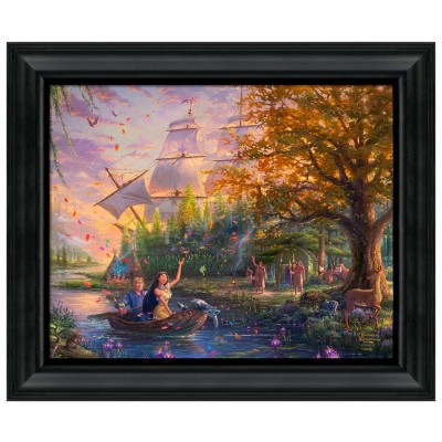 Thomas Kinkade Brushstroke Vignette: Pocahontas