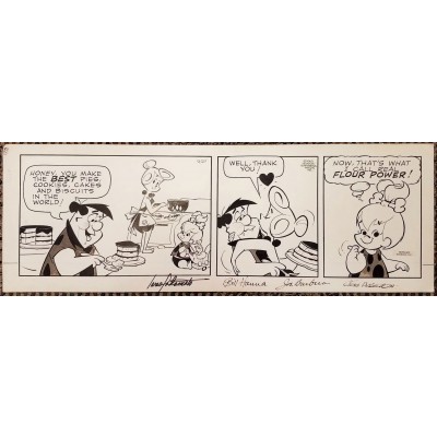 The Flintstones Daily Comic Strip 9/27/1969 (18700)