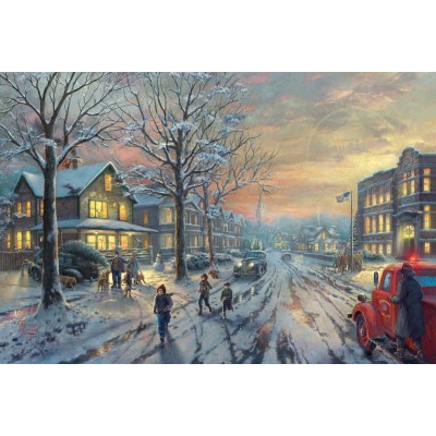 A Christmas Story by Thomas Kinkade Studios