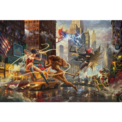 The Women of DC by Thomas Kinkade Studios