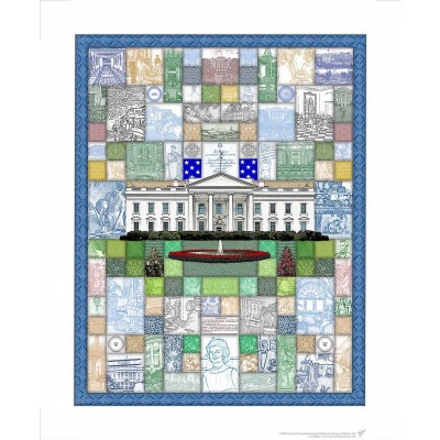 The People’s House: A Quilt of White House History by Charles Fazzino (Deluxe / Premiere)