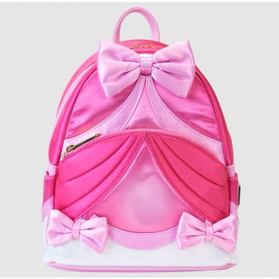 Loungefly Cinderella 75th Anniversary Pink Bow Gown Cosplay Mini Backpack