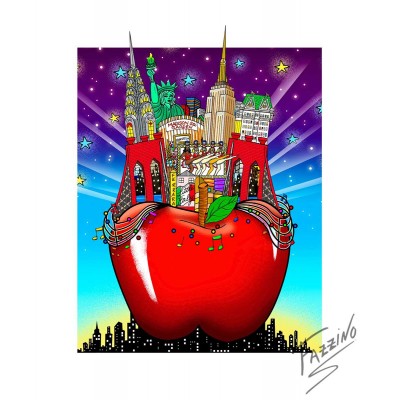 Sounds of the Little Apple by Charles Fazzino (Deluxe)