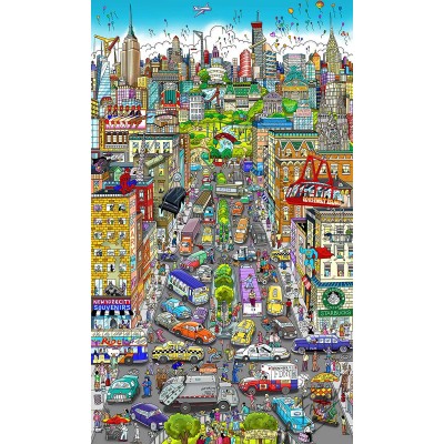 In NYC… It’s the Characters You Meet by Charles Fazzino (Deluxe)