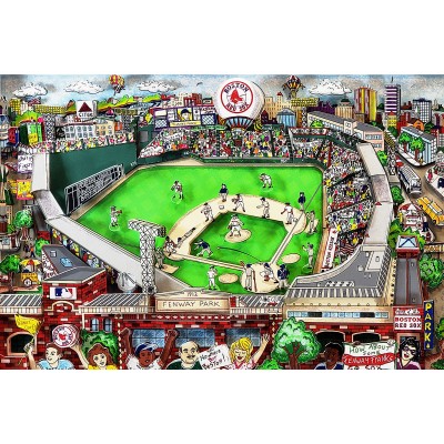 Red Sox Fever by Charles Fazzino (Artist Proof Deluxe)
