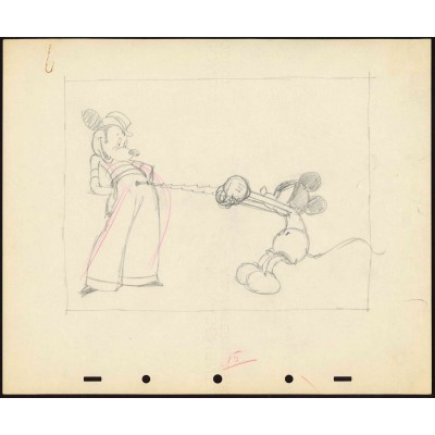 Mickey's Rival OPD: Mickey and Mortimer Mouse (4640)