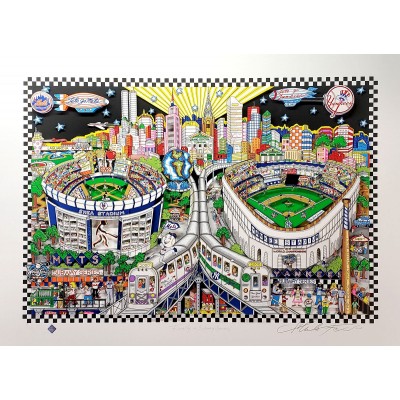 Finally a Subway Series! by Charles Fazzino (Regular)