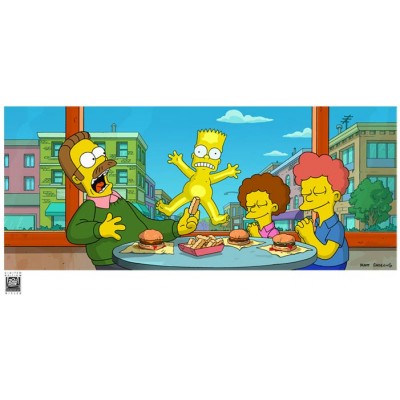 Bart On Glass