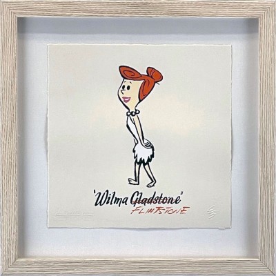 Flintstones Character Etching: Wilma Flintstone