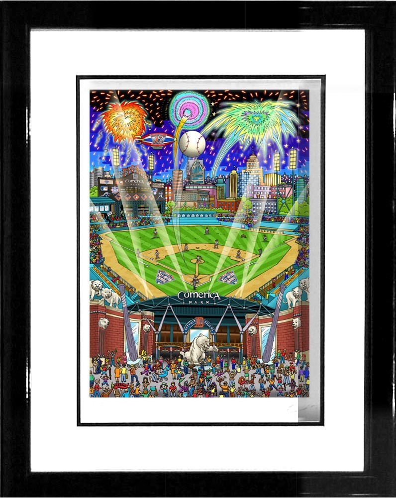 2003 MLB All-Star Game: Chicago by Charles Fazzino - Baseball - Theme