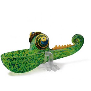 Borowski Chameleon Bowl, Green, Small (24-01-34)