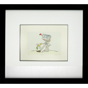 Chuck Jones Fine Art Etching: Bugs Bunny