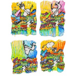 Super Fly Suite: Matched-Numbered Suite of Four by Tom Everhart (Arabic)