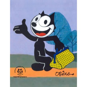 Classic Felix the Cat Sericel