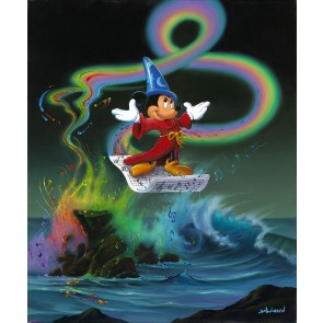 Mickey Making Magic by Jim Warren