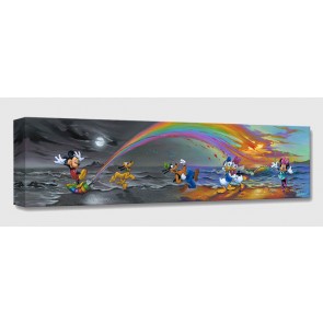 Treasures on Canvas: Mickey Makes Our Day by Jim Warren