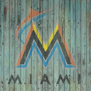 Miami Marlins Logo by Mike Kupka
