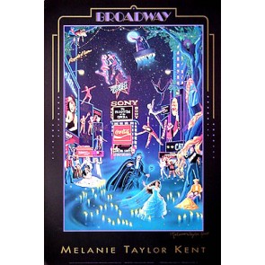 Broadway Poster Hand-Signed by Melanie Taylor Kent