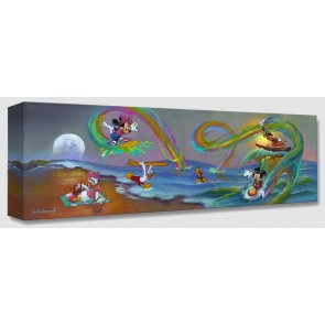 Treasures on Canvas: Mickey's Crazy Wave by Jim Warren