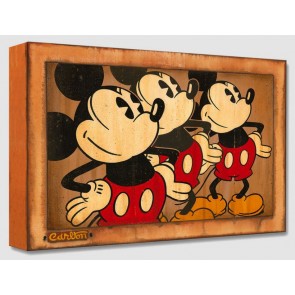 Treasures on Canvas: Three Vintage Mickeys by Trevor Carlton