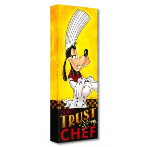 Treasures on Canvas: Don't Trust a Skinny Chef by Tim Rogerson