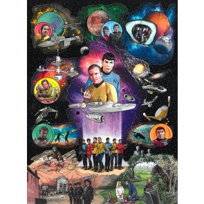 Star Trek: The Beginning by Charles Fazzino