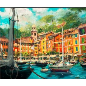 Reflections of Portofino by James Coleman