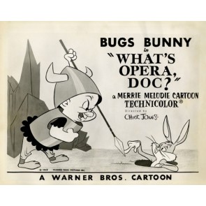 What's Opera, Doc? Lobby Card by Chuck Jones