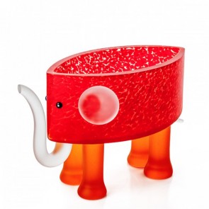 Borowski Ben Elephant Bowl, Red (24-02-76)