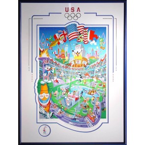 U.S. Olympic Centoonial by Melanie Taylor Kent