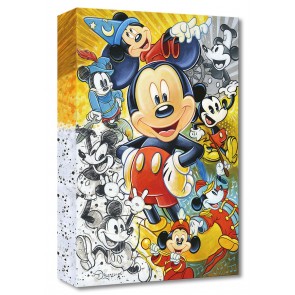 Treasures on Canvas: 90 Years of Mickey Mouse by Tim Rogerson