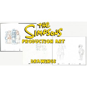 The Simpsons Original Production Drawings