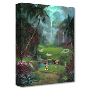 Treasures on Canvas: 17th Tee in Paradise by James Coleman