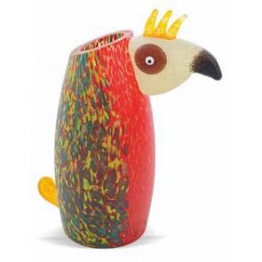 Borowski Loro Red Vase (24-04-80) 